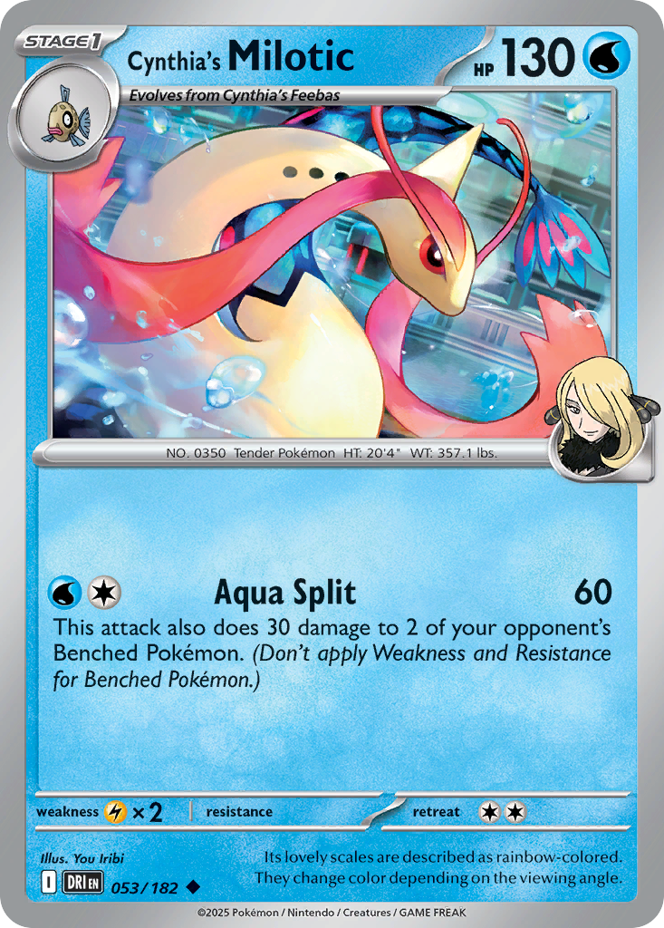 Cynthia's Milotic (English)