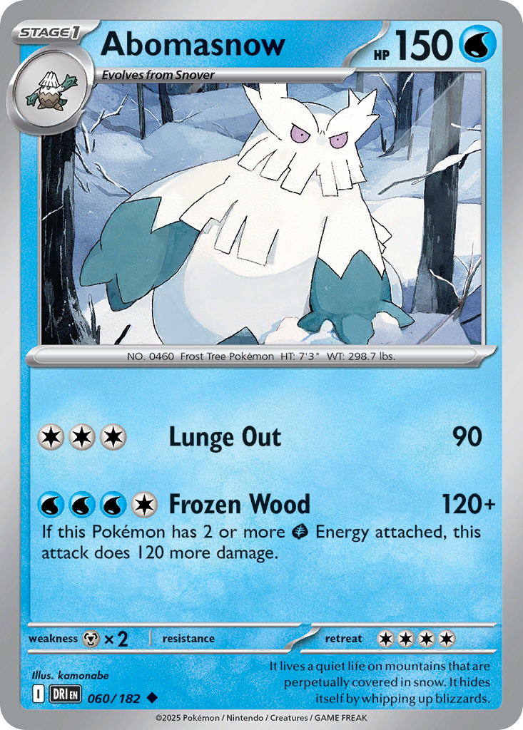 Abomasnow (English)