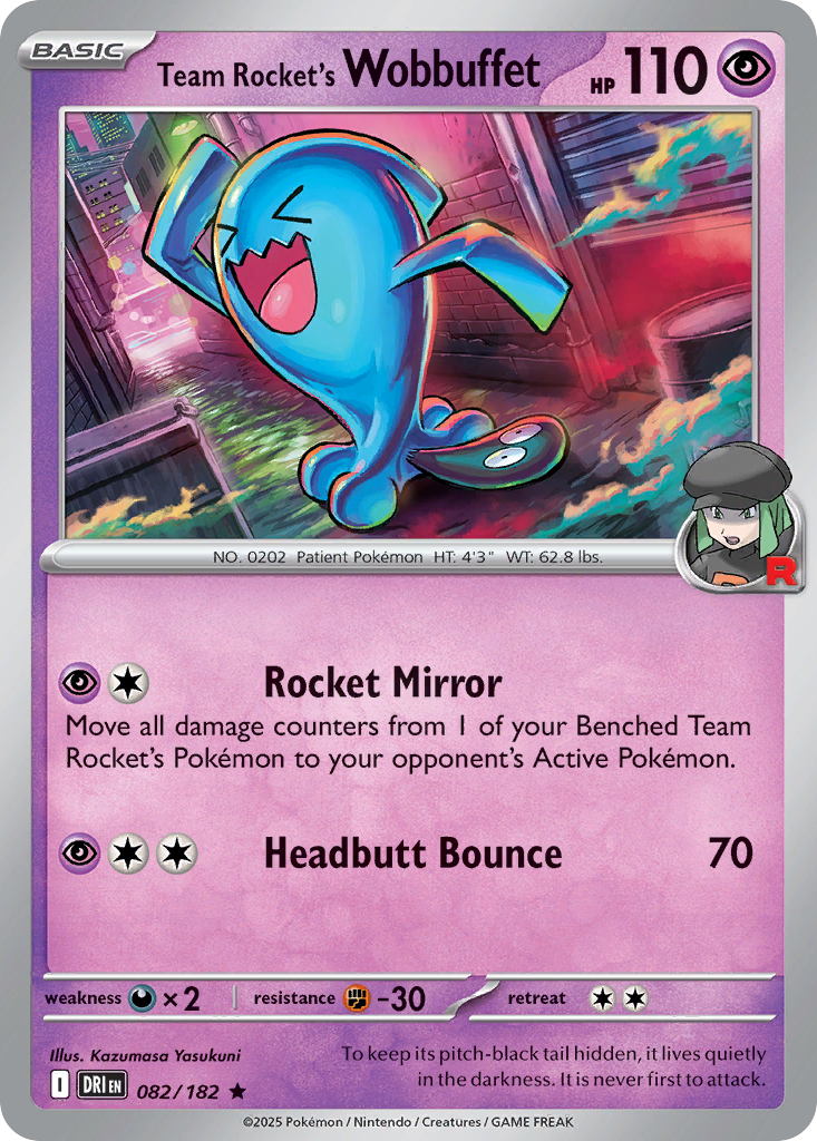 Team Rocket's Wobbuffet (English)