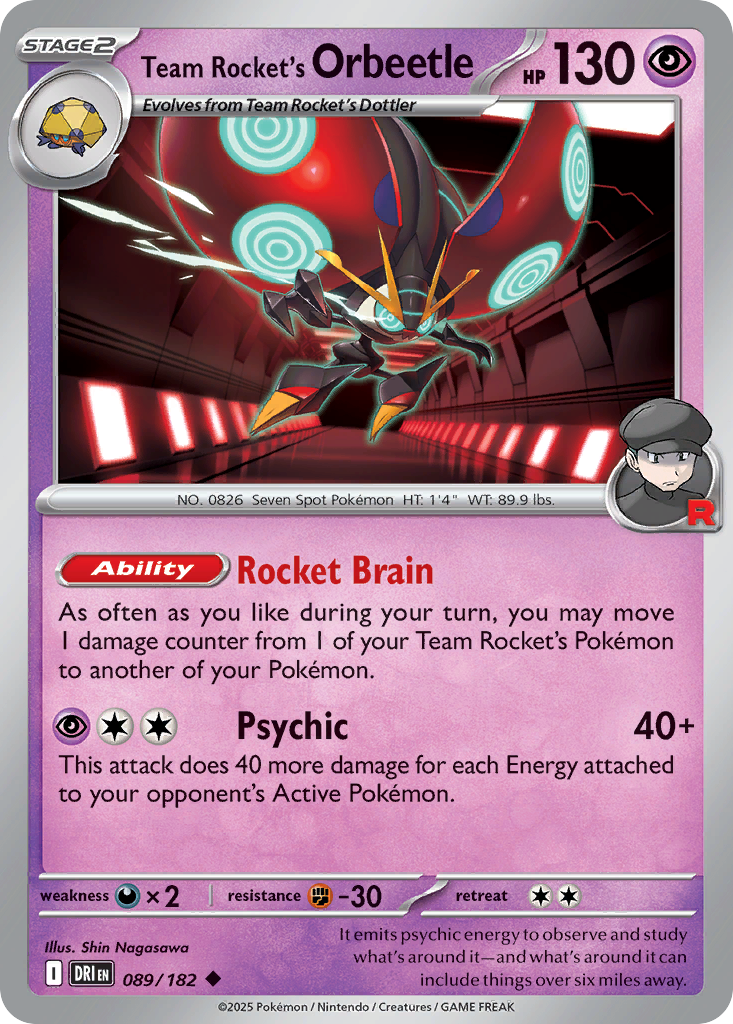 Team Rocket's Orbeetle (English)