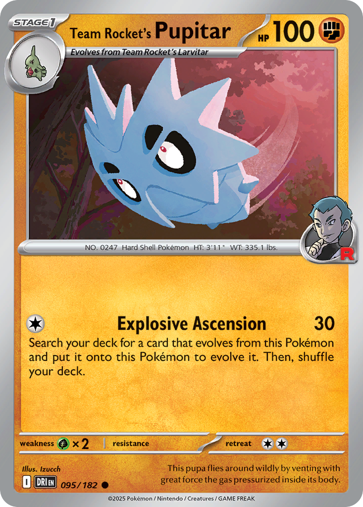 Team Rocket's Pupitar (English)