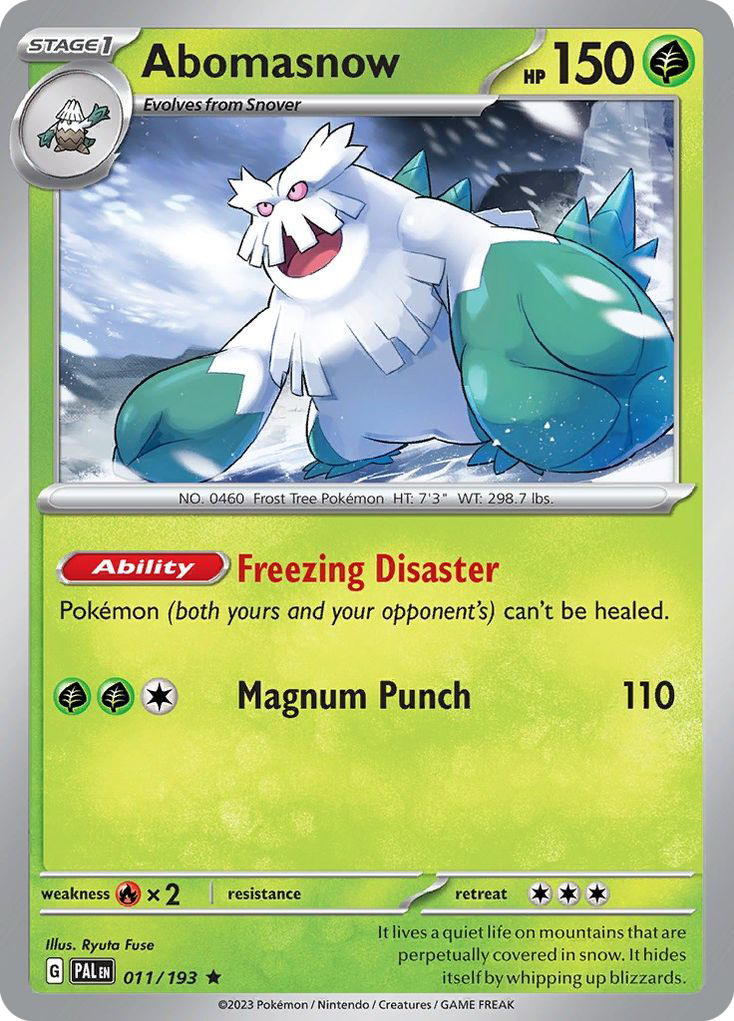 Abomasnow (English)