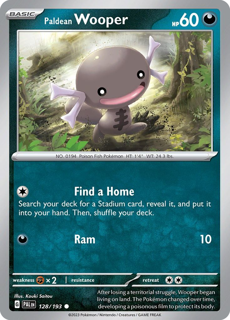 Paldean Wooper (English)