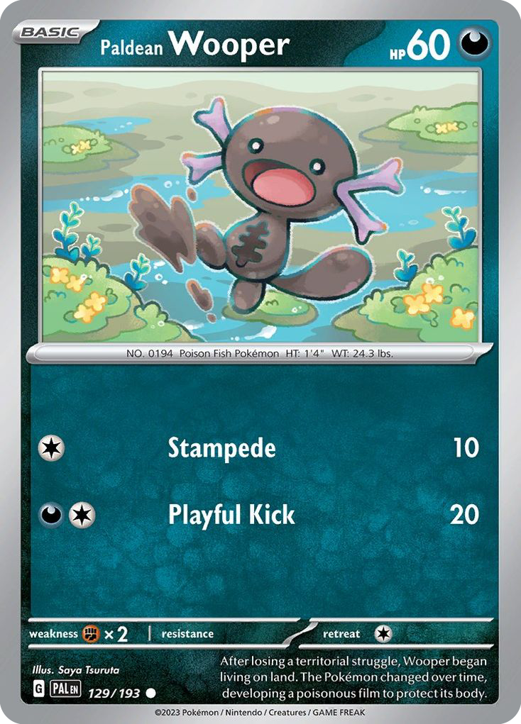 Paldean Wooper (English)