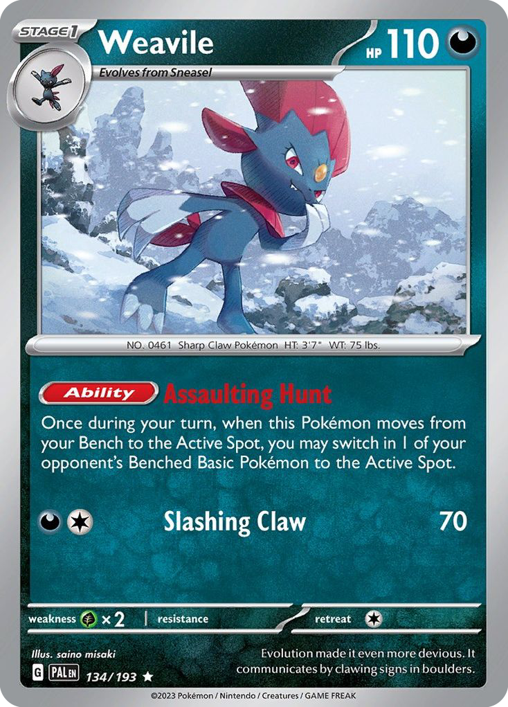 Weavile (English)