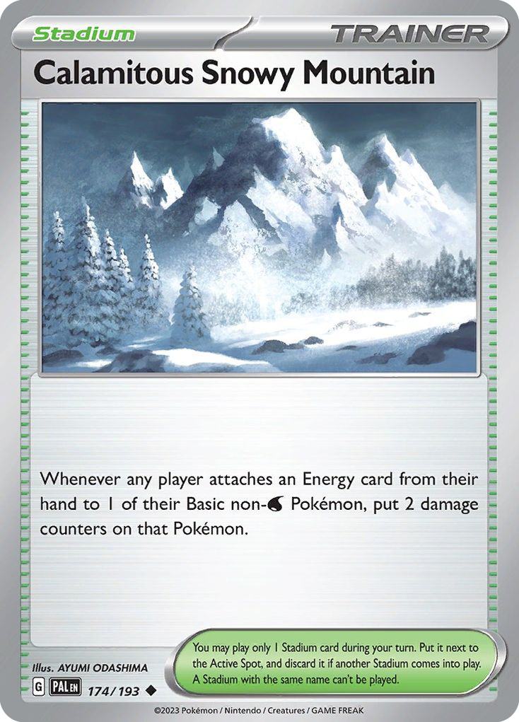 Calamitous Snowy Mountain (English)