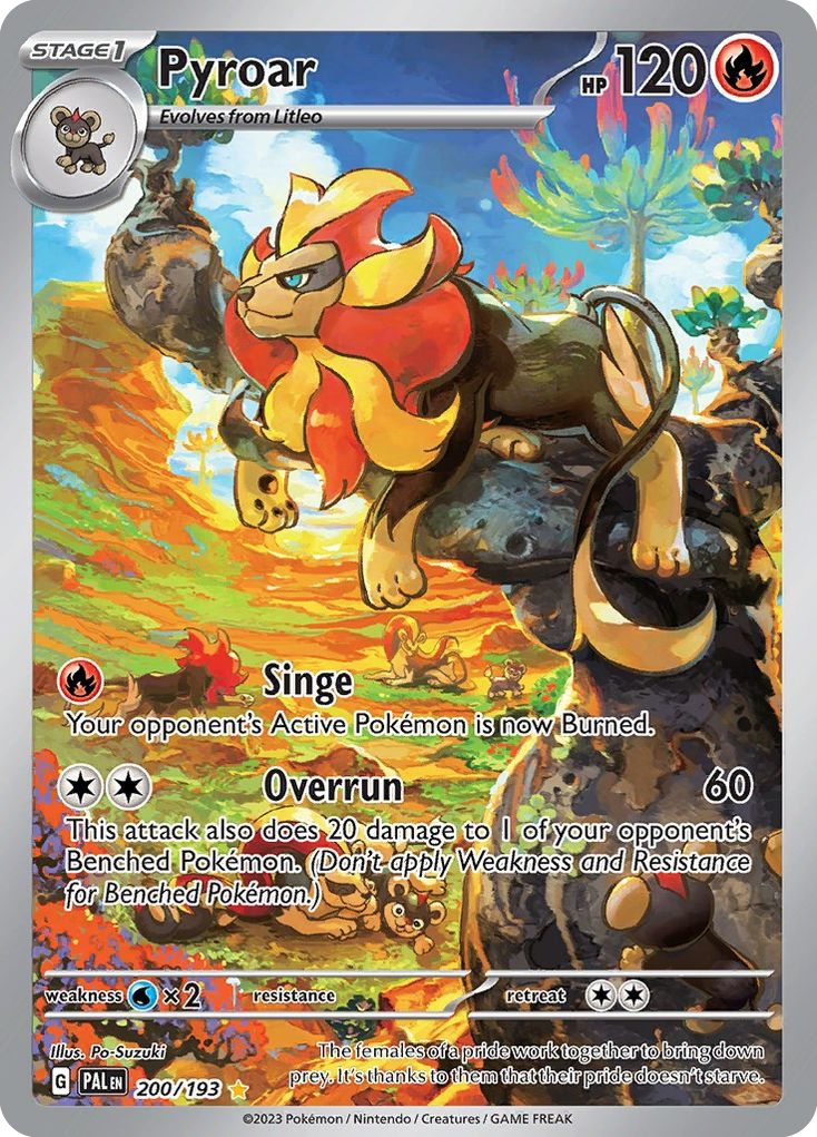 Pyroar (IR) (English)