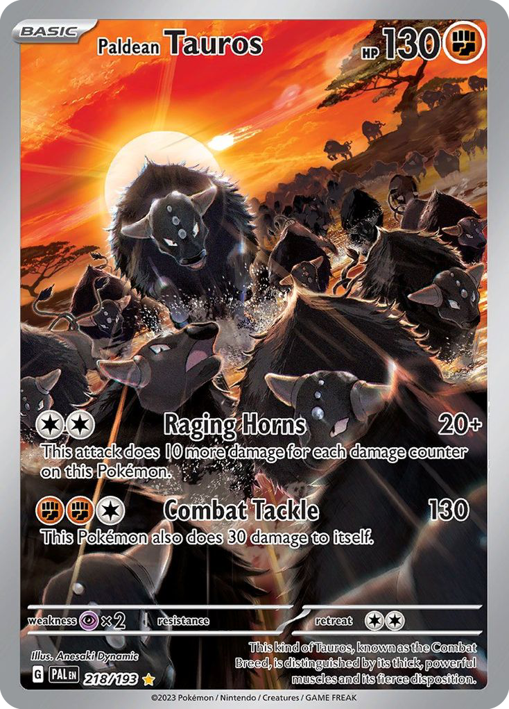 Paldean Tauros (IR) (English)