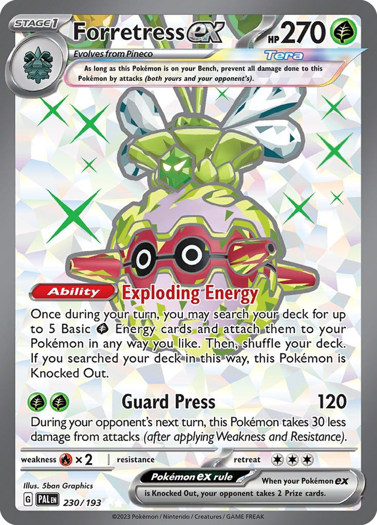 Forretress ex (UR) (English)