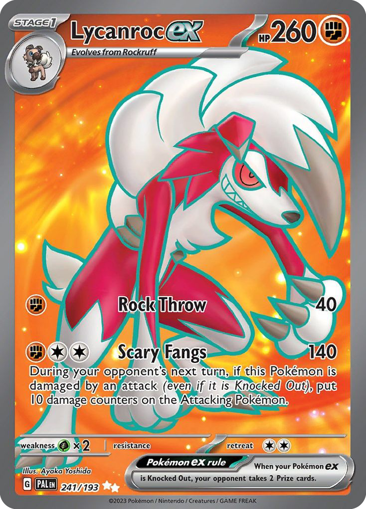 Lycanroc ex (UR) (English)