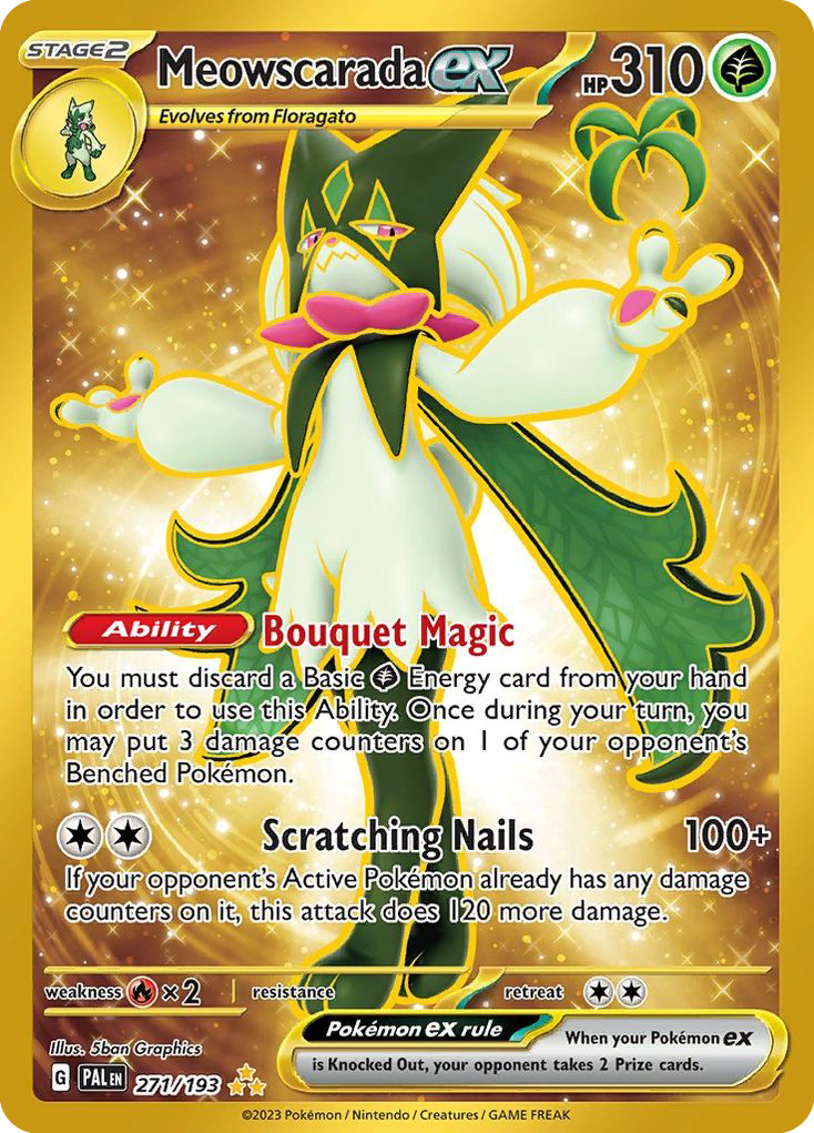 Meowscarada ex (HR) (English)