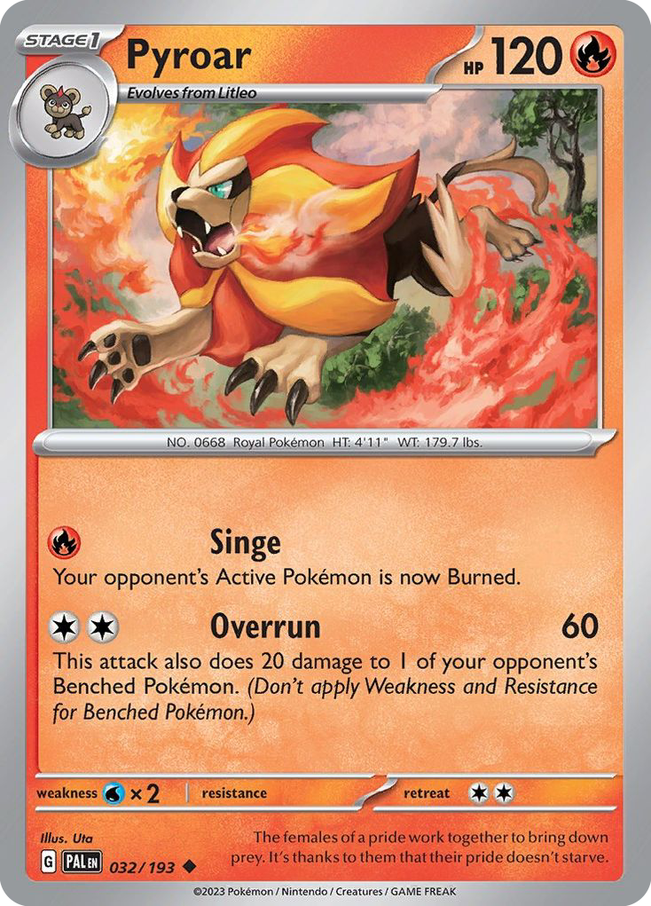 Pyroar (English)