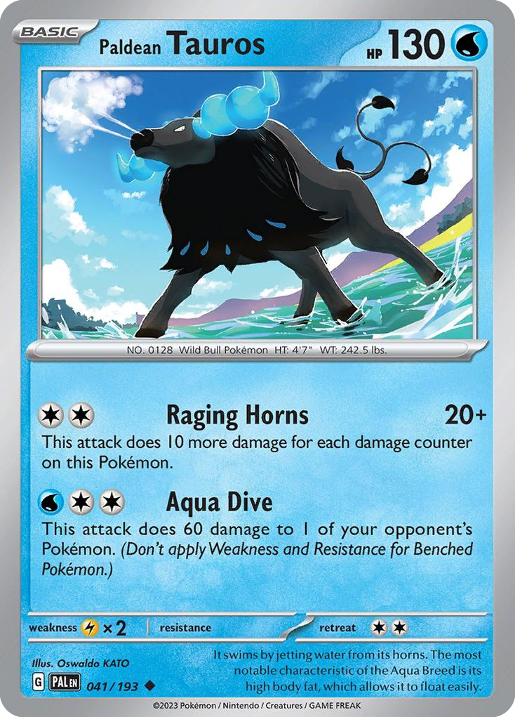Paldean Tauros (English)