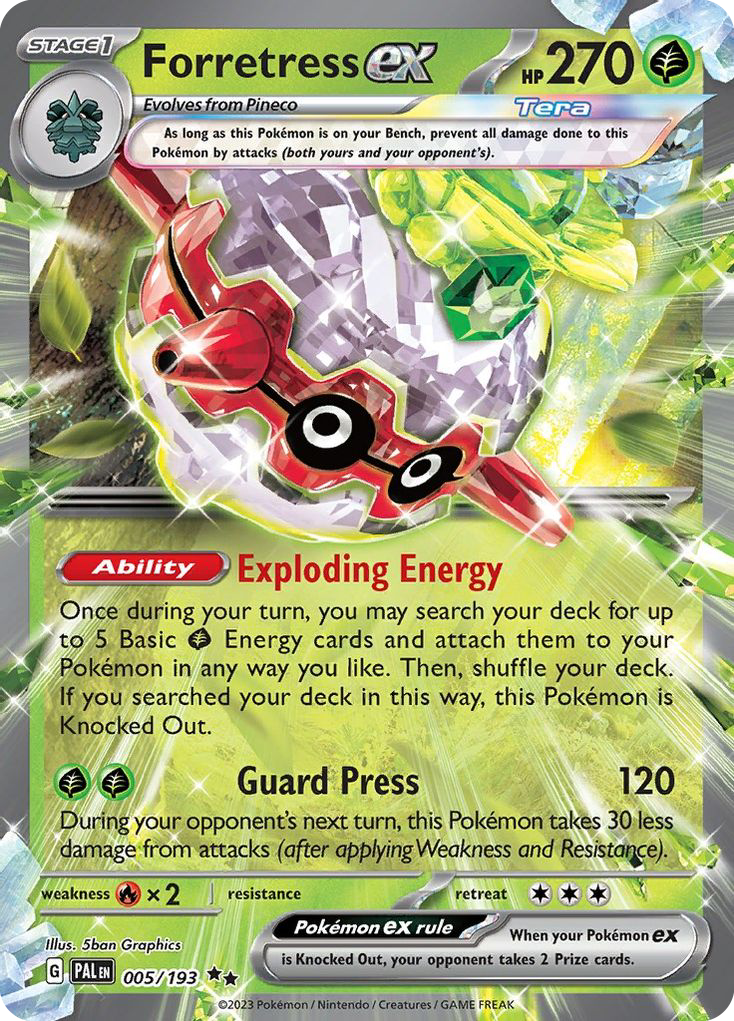 Forretress ex (English)