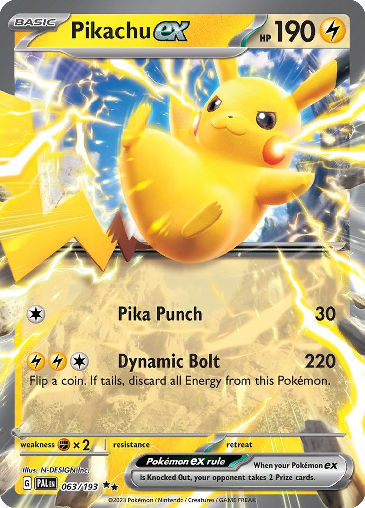 Pikachu ex (English)