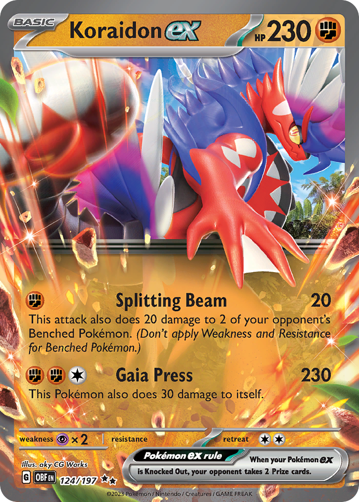 Koraidon ex (English)