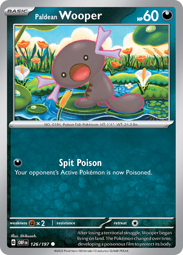 Paldean Wooper (English)