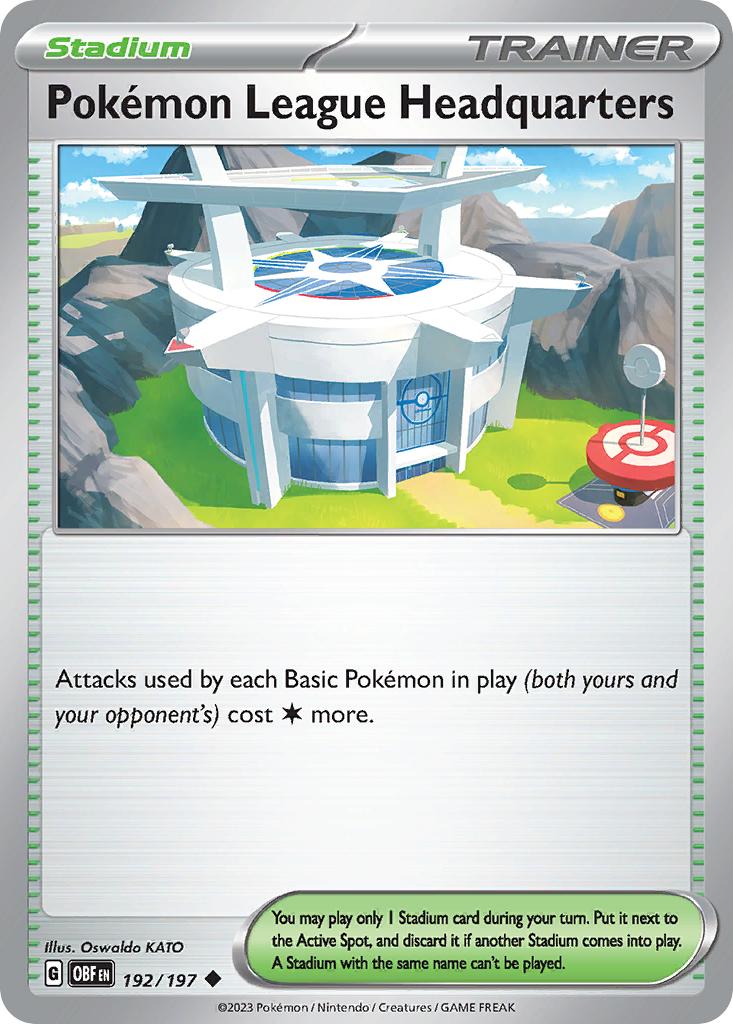 Pokémon League Headquarters (English)