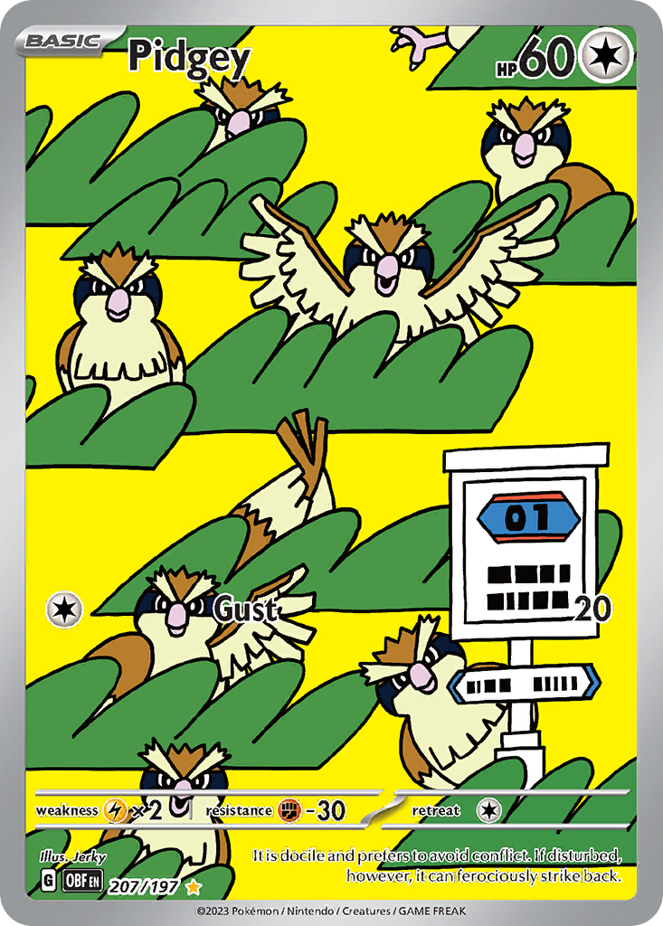 Pidgey (IR) (English)