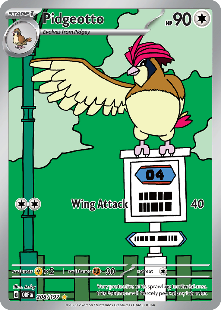 Pidgeotto (IR) (English)