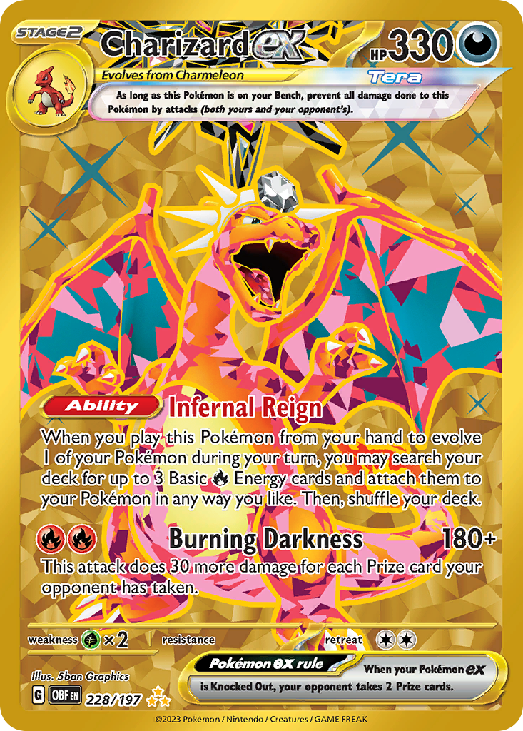 Charizard ex (HR) (English)