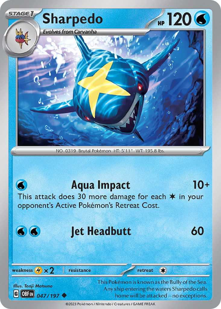 Sharpedo (English)