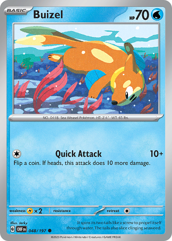 Buizel (English)