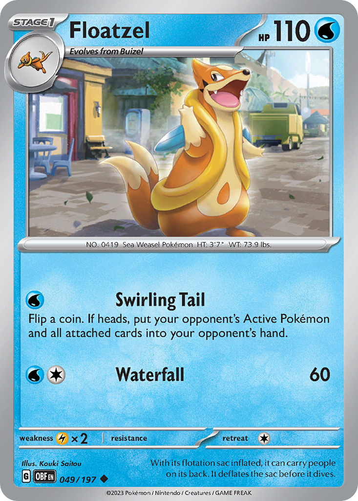 Floatzel (English)