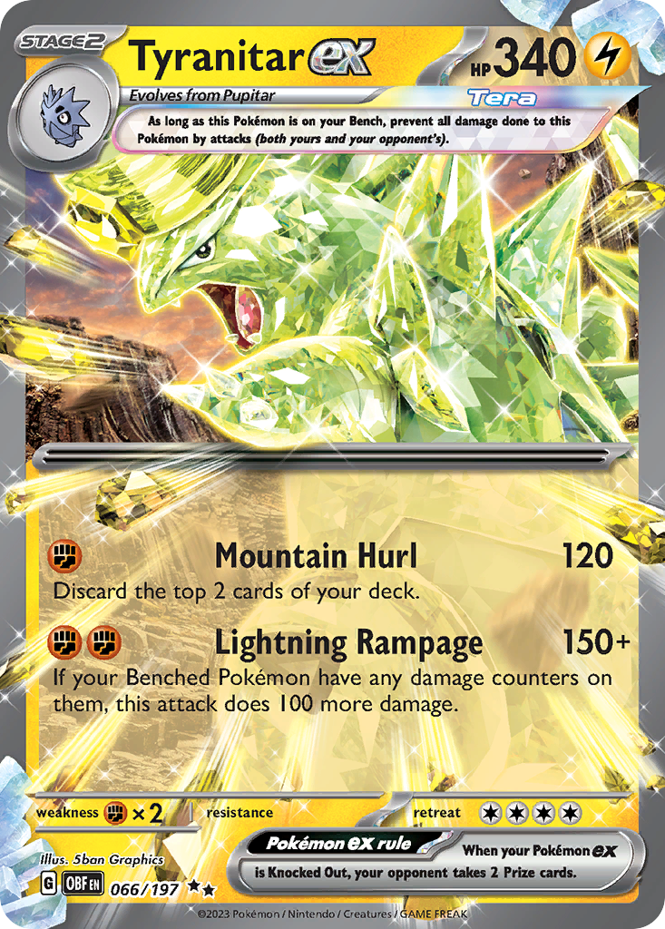 Tyranitar ex (English)
