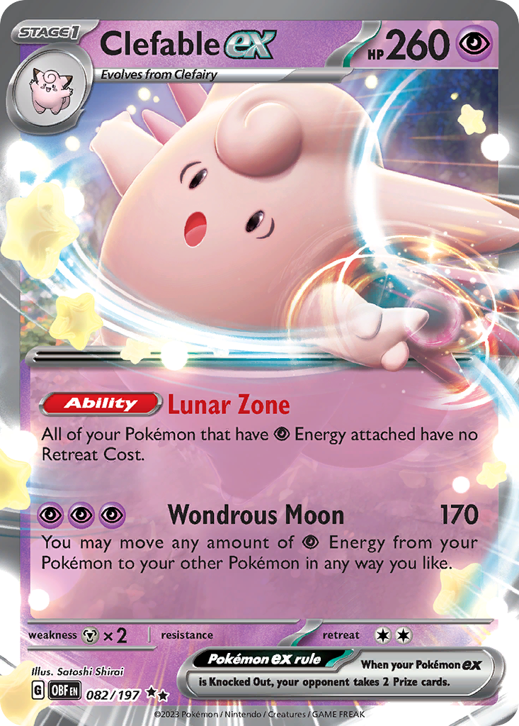 Clefable ex (English)