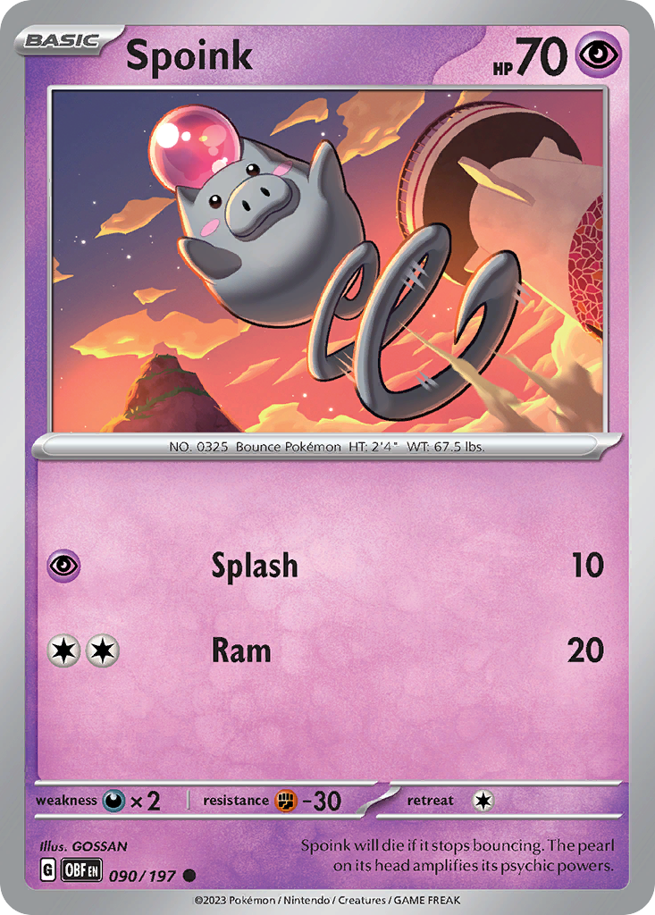 Spoink (English)