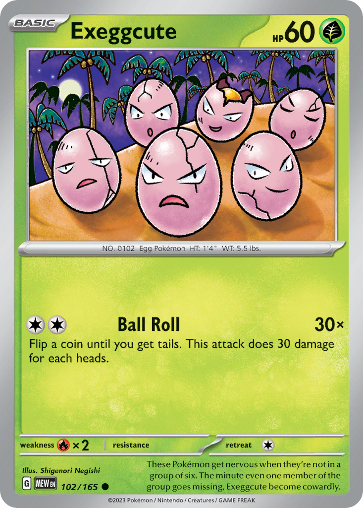 Exeggcute (English)