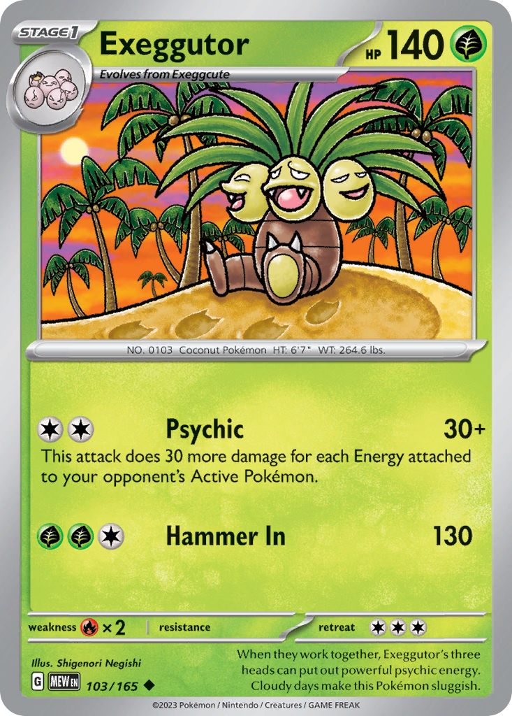Exeggutor (English)