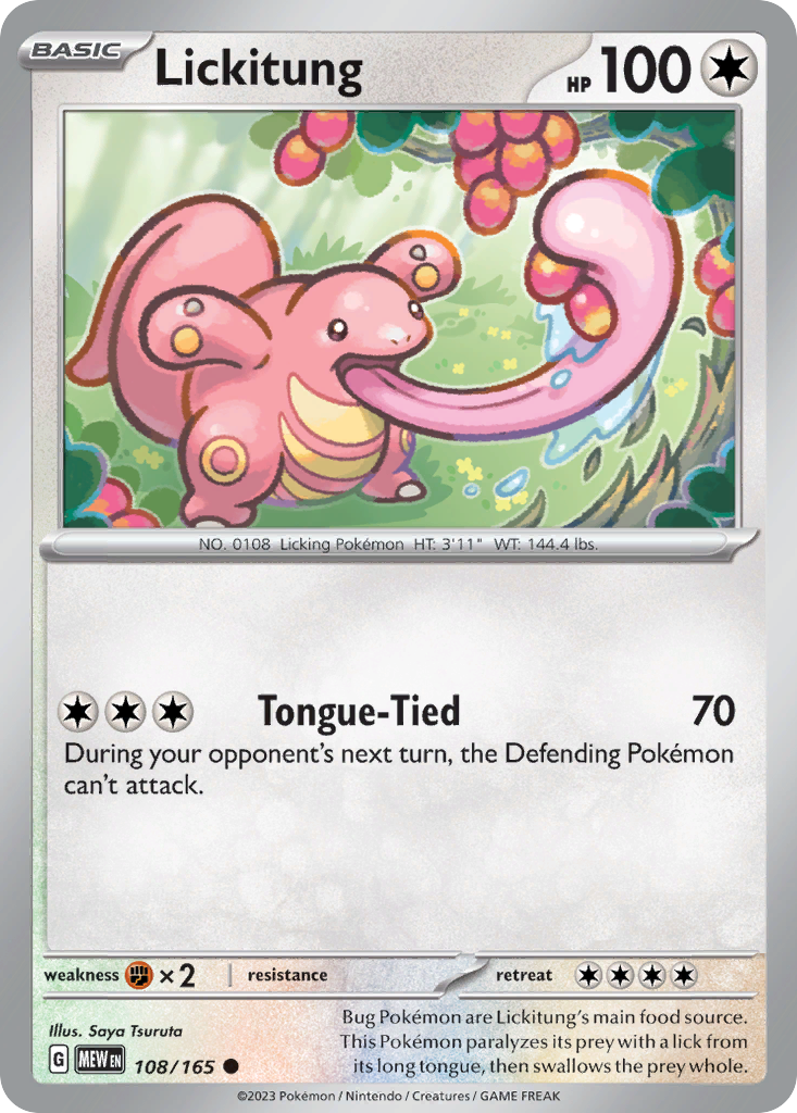 Lickitung (English)