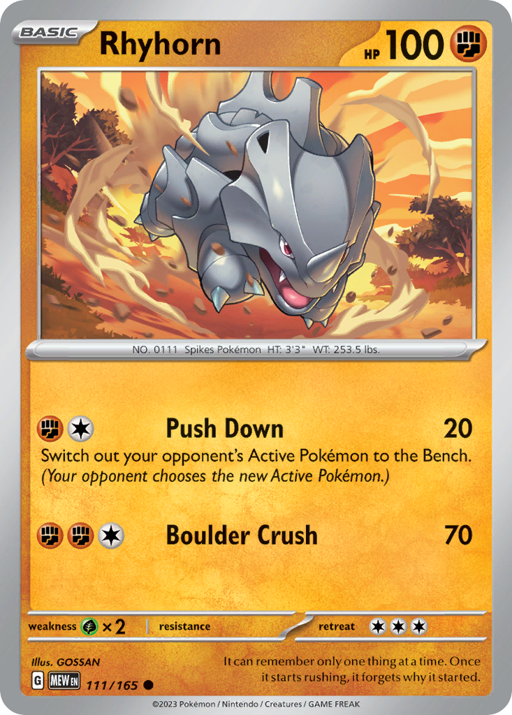 Rhyhorn (English)
