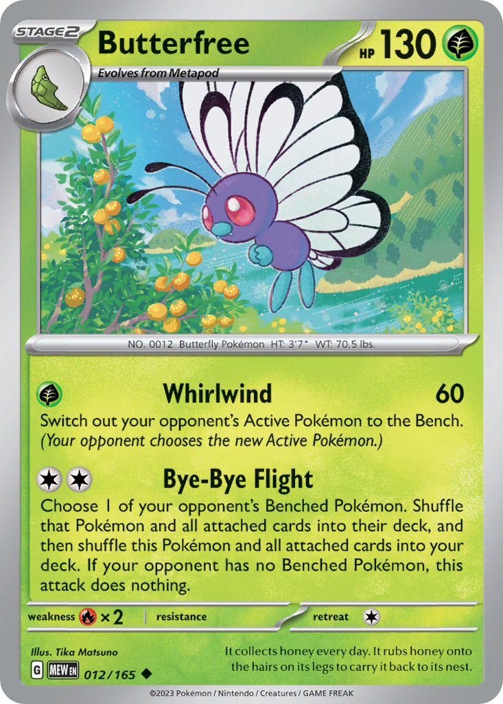 Butterfree (English)