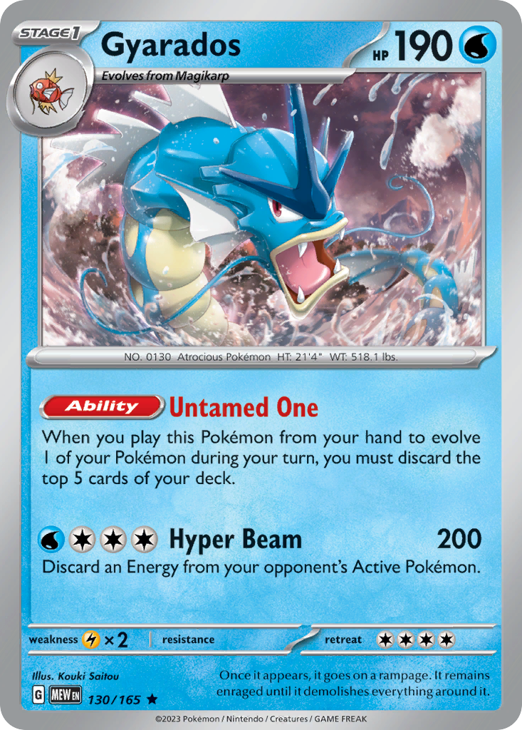 Gyarados (English)