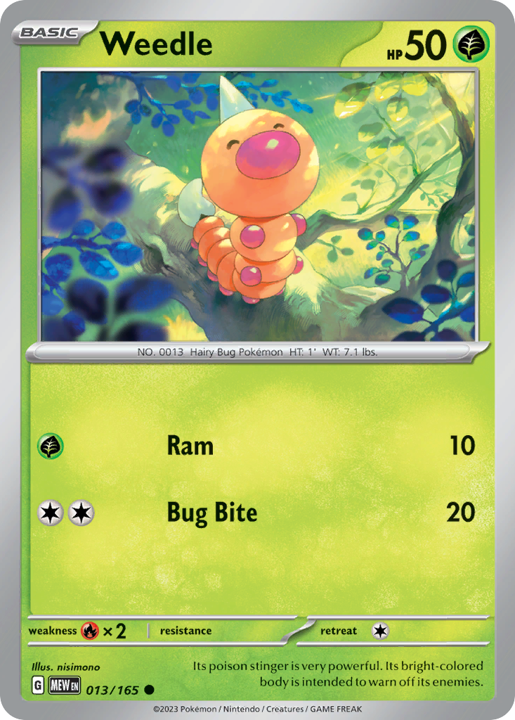 Weedle (English)