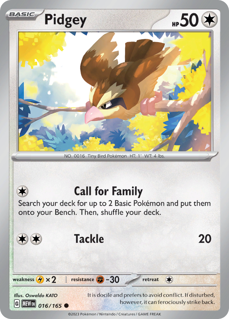 Pidgey (English)