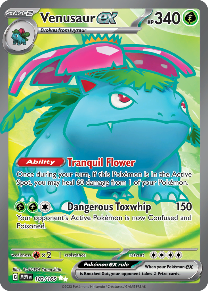 Venusaur ex (UR) (English)