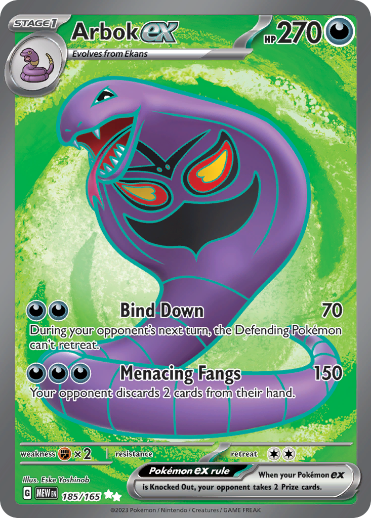 Arbok ex (UR) (English)