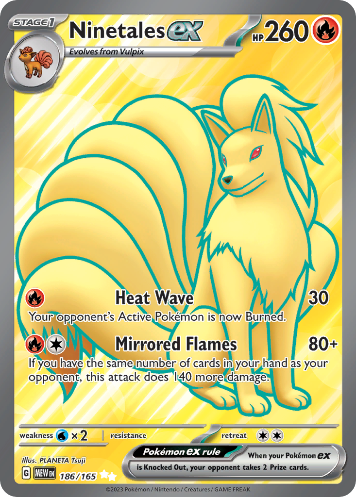Ninetales ex (UR) (English)