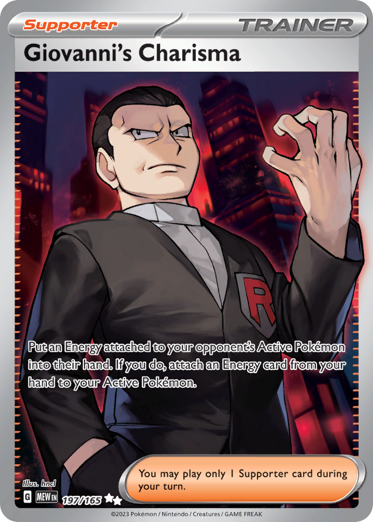 Giovanni's Charisma (UR) (English)