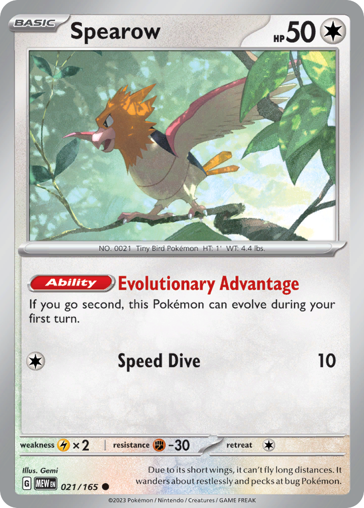 Spearow (English)