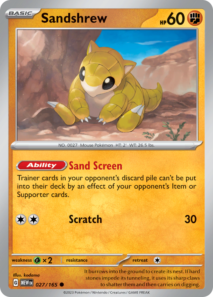 Sandshrew (English)