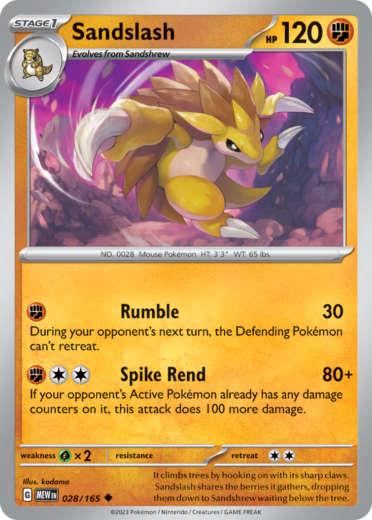 Sandslash (English)