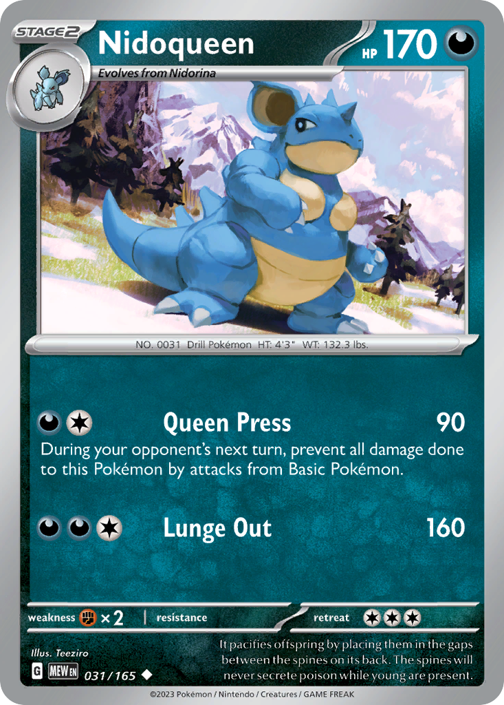 Nidoqueen (English)