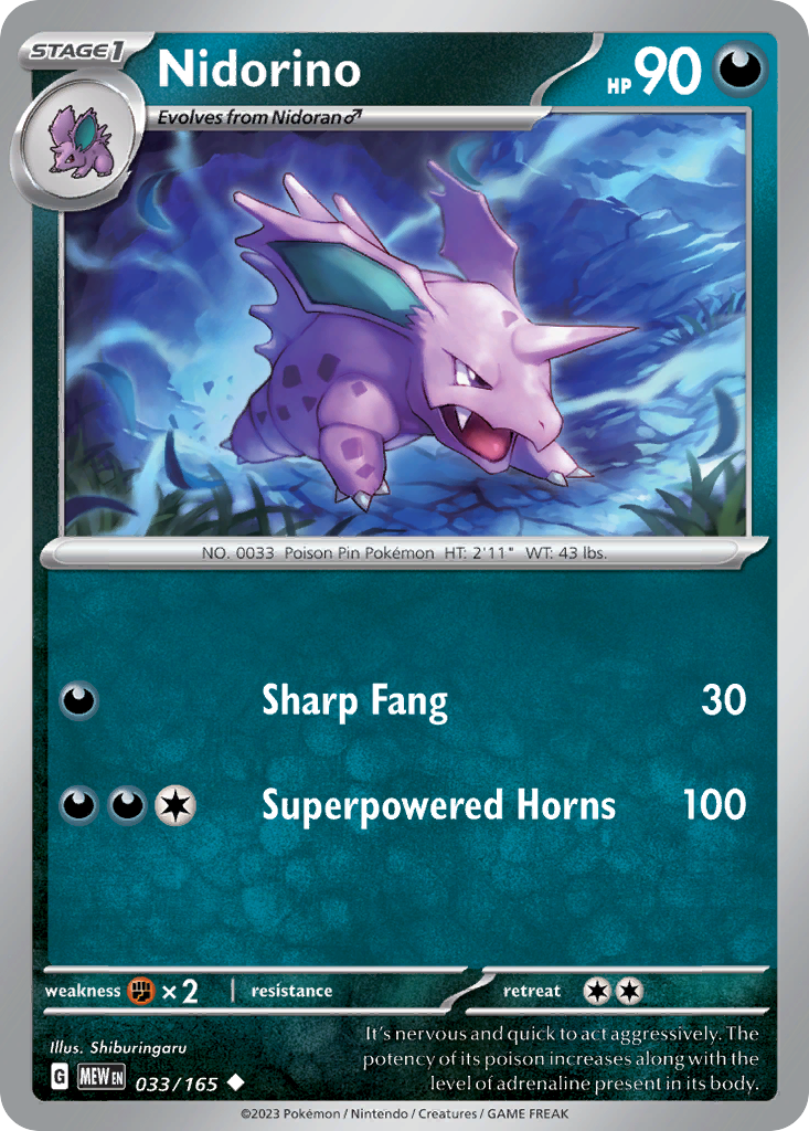 Nidorino (English)