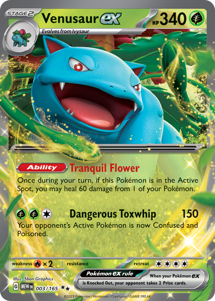 Venusaur ex (English)