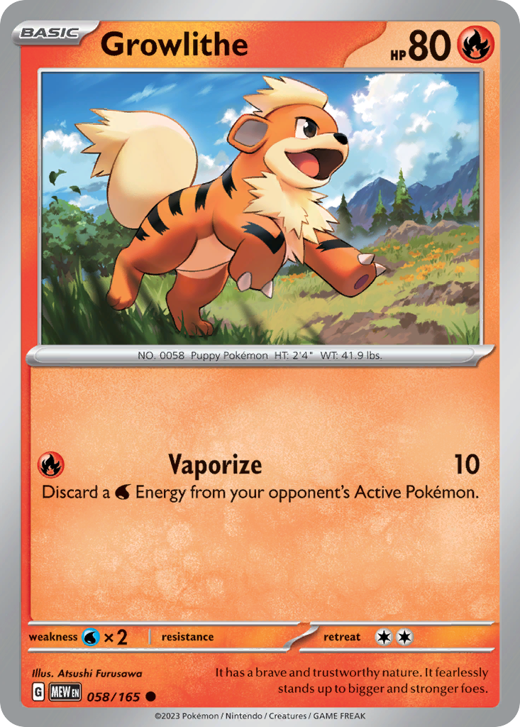 Growlithe (English)